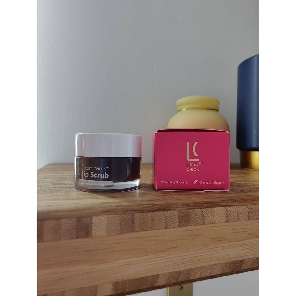Lucky Chick Sweet Vanilla Lip Scrub, New in Box and Sealed